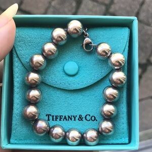 Tiffany & Co. Ball Bracelet in sterling silver. SOLD AS IS.